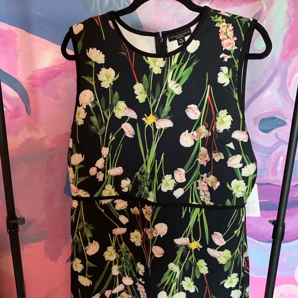 Floral midi dress
